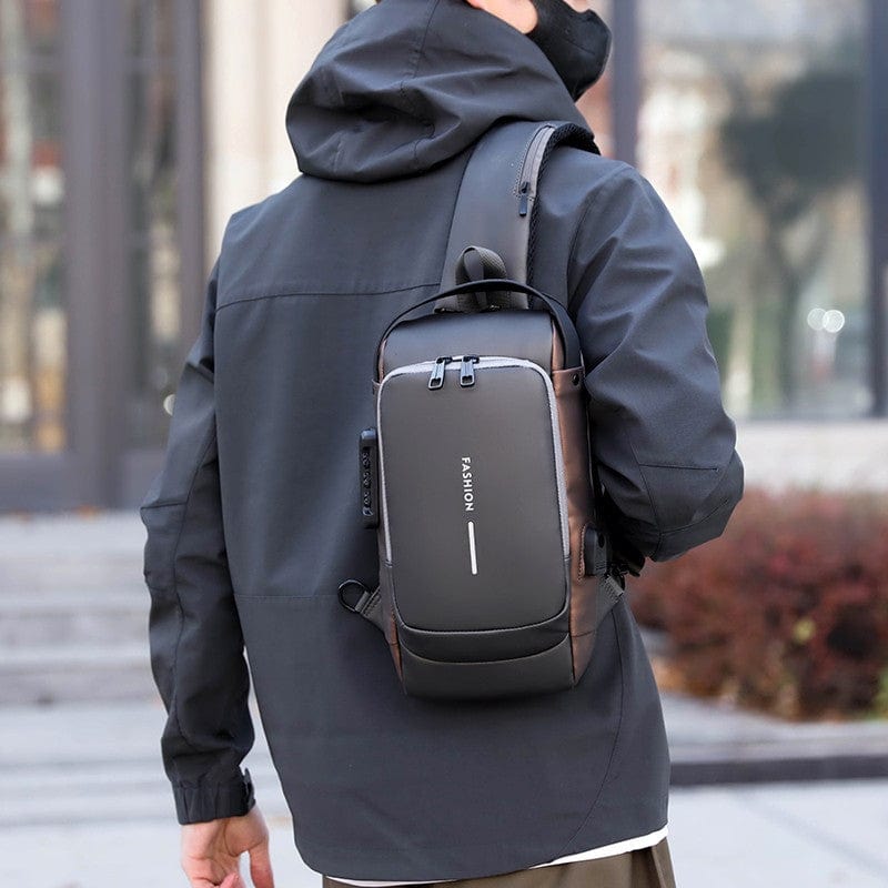 Bolso Antirrobo Impermeable Morral USB