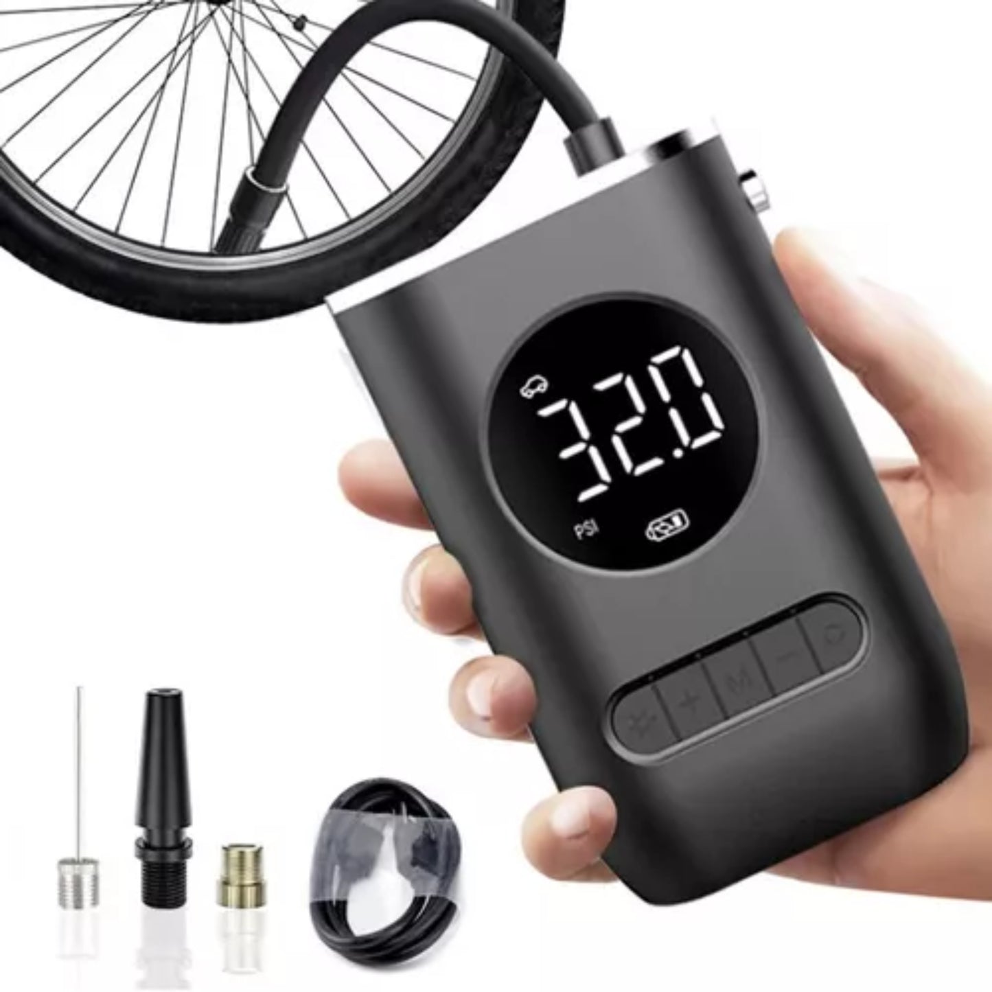 Inflador De Llantas Portable Compresor C