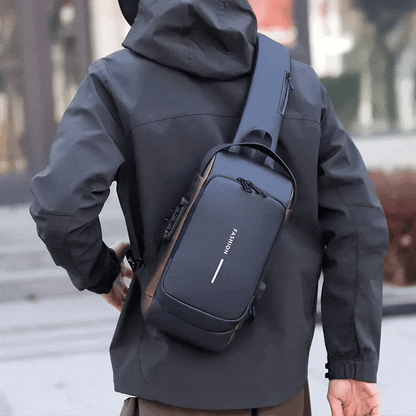 Bolso Antirrobo Impermeable Morral USB